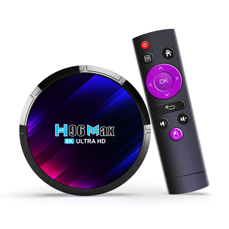 H96 Max 8K Ultra HD Smart TV Box Lettore multimediale Android 13.0 con telecomando, RK3528 Quad-Core, 4 GB + 32 GB, 4GB+32GB H96 Max 8K Ultra HD Smart TV Box Lettore multimediale Android 13.0 con telecomando, RK3528 Quad-Core, 4 GB + 32 GB, 4GB+32GB